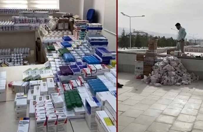 AKP’li başkanın eşinin eczanesinde ilaç vurgunu iddiası!