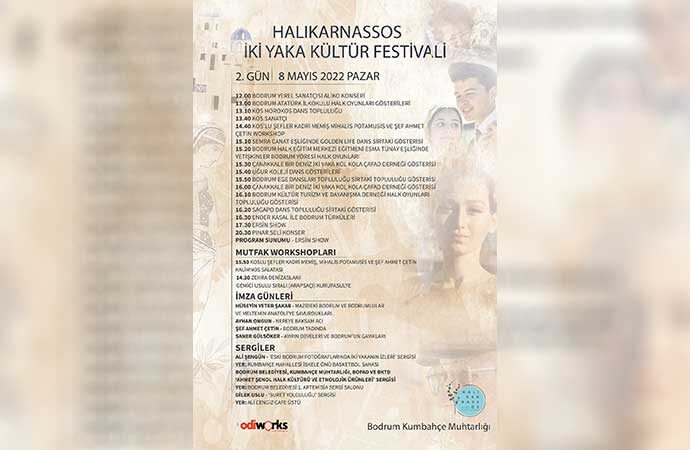 Halikarnoss iki yaka kültür festivali başlıyor