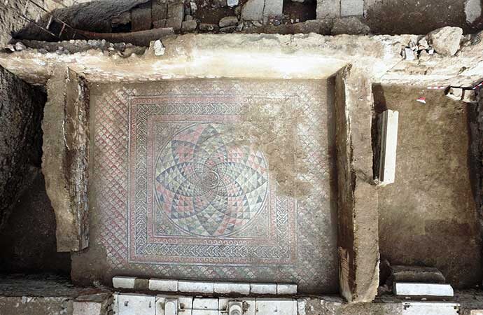 Myrleia mozaiklerini restorasyon ve konservasyon çalışması yapıldı