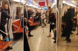 Metroda kadına bıçak çekip tehdit eden erkekle ilgili yeni karar