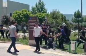 Munzur Üniversitesi’ndeki TÜGVA protestosunda 11 gözaltı