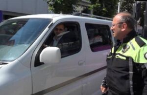 Trafik polisi hatalı park eden sürücüye ‘Maşallah’ diyerek ceza kesti