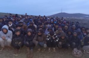 İran sınırından Türkiye’ye giren 101 kaçak Afgan yakalandı