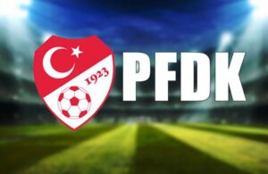 Türkiye Kupası finalistleri PFDK’ye sevk edildi