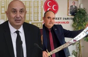 MHP’li başkan, CHP’li Engin Özkoç’u kılıçla tehdit etti