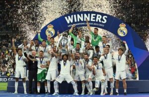 Nefes kesen mücadelede Şampiyonlar Ligi kupası Real Madrid’in