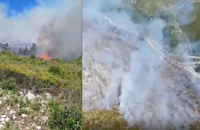 Dikili ve Karaburun’daki yangınlar kontol altına alındı
