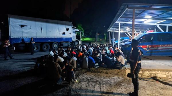 Muğla’da 111 kaçak göçmen yakalandı