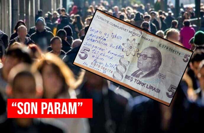 AKP’nin kalesinde işsiz vatandaşın 5 liraya yazdığı not yürek burktu!