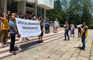 ODTÜ’de iki araştırma görevlisinin açığa alınması protesto edildi