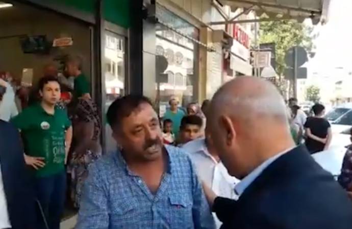 AKP’li başkana Gaziantep’te tepki: Hakkımı helal etmiyorum