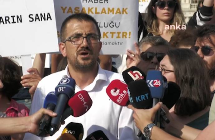 Gazeteciler ‘sansür yasasına’ karşı bir araya geldi