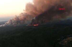 Marmaris’te orman yangını! 4 Temmuz’a kadar gece görüşlü helikopter yok!