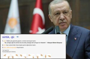 Erdoğan’dan ‘sürtük’ hakareti