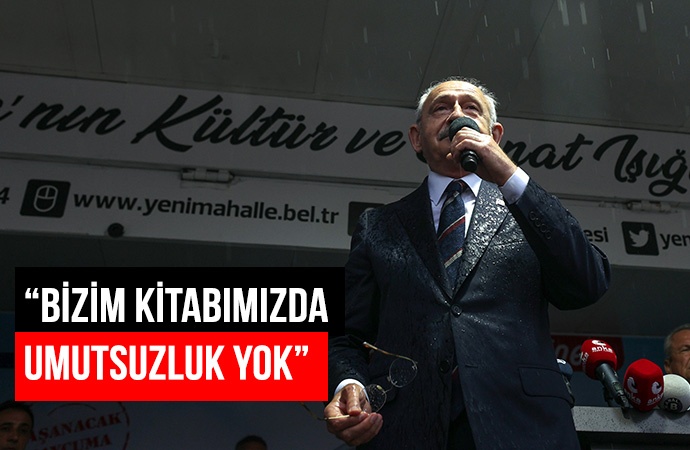 Kılıçdaroğlu: Halkımızla helalleşip beşli çetelerle hesaplaşacağız