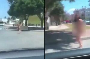 Antalya’da bir kadın çırılçıplak yolda yürüdü! Valilikten açıklama