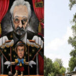 Pinokyo Macron grafitisi kaldırıldı