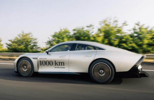 Rekor! Elektrikli Mercedes tek şarjla 1.200 km yol yaptı