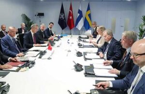 NATO zirvesinde dörtlü görüşme