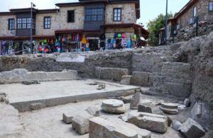 Kaçak yapıların yıkılmasıyla antik kent ortaya çıktı