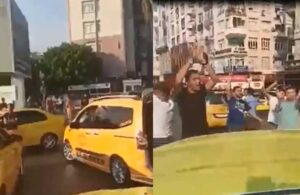 Taksiciler zamları kontak kapatarak protesto etti