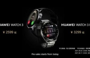 Huawei Watch 3 Pro rakiplerine meydan okuyor