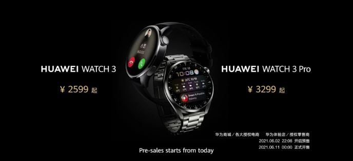 Huawei Watch 3 Pro rakiplerine meydan okuyor