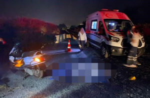 İzmir’de motosiklet kazası! 1 ölü, 1 yaralı