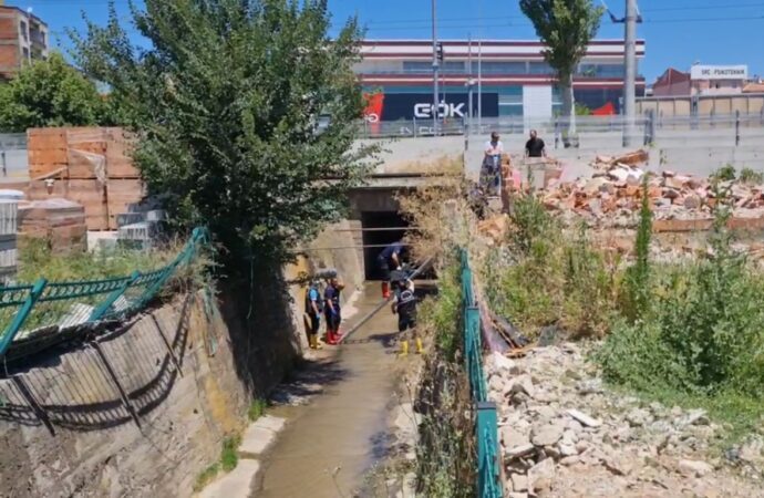 Kırıkkale’de su kanalından ceset çıktı