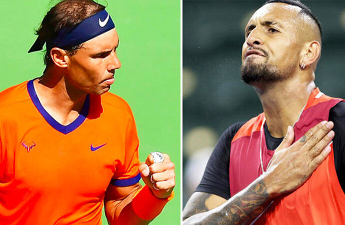 Rafael Nadal ve Nick Kyrgios Wimbledon’da yarı finalde!
