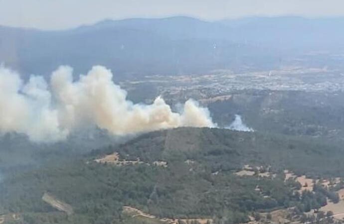 Bodrum’daki orman yangını söndürüldü
