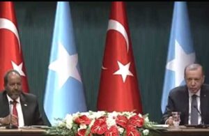 Erdoğan: Somali tarafından medya mensubu olmadığı için soru cevap yapmıyoruz