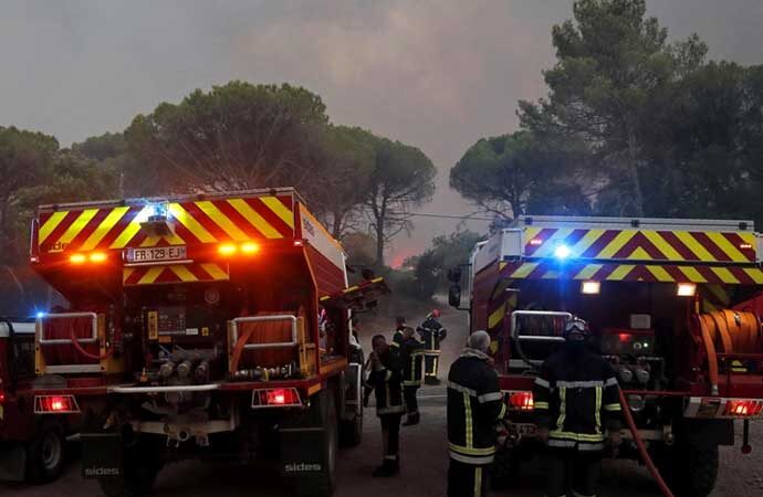 Fransa’da orman yangını: 7 bin 500 hektardan fazla alan yandı