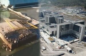 İzmir Şehir Hastanesi inşaatında atık su problemi! İşçi isyan etti