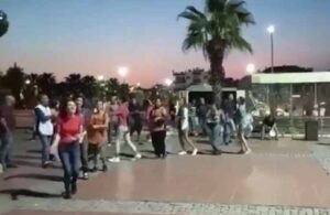 Kadınlar Asbestli geminin Türkiye’ye girişinin yasaklanmasını ellik oynayarak kutladı