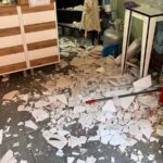 TOKİ’nin yaptığı işletmenin tavanı çöktü: 1 kişi yaralandı