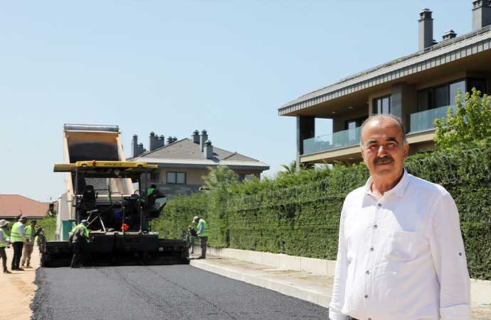 Mudanya Belediyesi yol yenileme ve asfaltlama çalışmalarını sürdürüyor