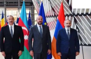 Aliyev ve Paşinyan Brüksel’de bir araya geldi