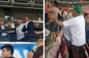 Konyaspor taraftarı Ali Koç’un gözüne bakarak göbek attı