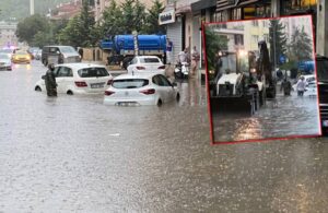 İstanbul’da sağanak yağış etkisi! Beykoz’da istinat duvarı çöktü