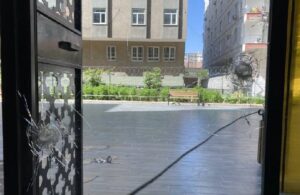 Diyarbakır’da provokasyon! STK’lerin olduğu binaya silahlı saldırı