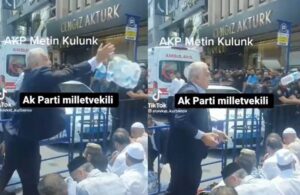 Metin Külünk’ün vatandaşın kafasına su şişesi fırlattığı görüntüler ortaya çıktı