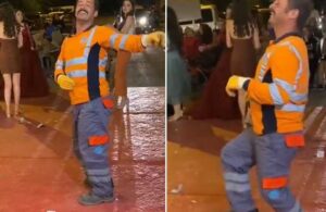 Dansıyla Türkiye’yi sallayan temizlik işçisi konuştu: Ya delirecek ya oynayacaktım