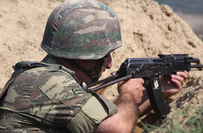 Ermeni güçlerinden Azerbaycan mevzisine saldırdı: 1 Azerbaycan askeri şehit