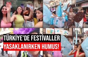 Savaş var dedikleri Suriye’de festival yapıldı