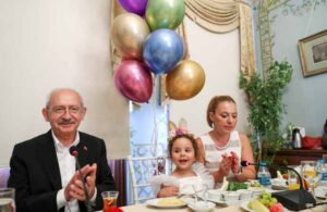 Kılıçdaroğlu Gezi aileleri ile doğum günü kutladı