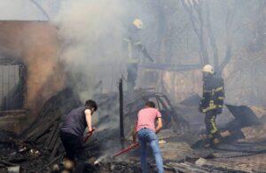 Kayseri’de bir genç evini ateşe verdi