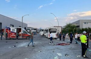 TIR ile işçi otobüsü çarpıştı: 1 ölü, 25 yaralı