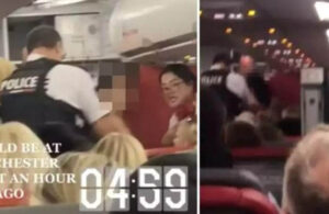 Uçakta panik! Soyunan kadın tekbir getirip uçağı düşürmekle tehdit etti
