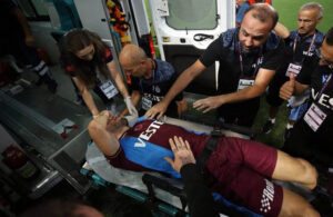 Trabzonsporlu Visca’nın kolu kırıldı!